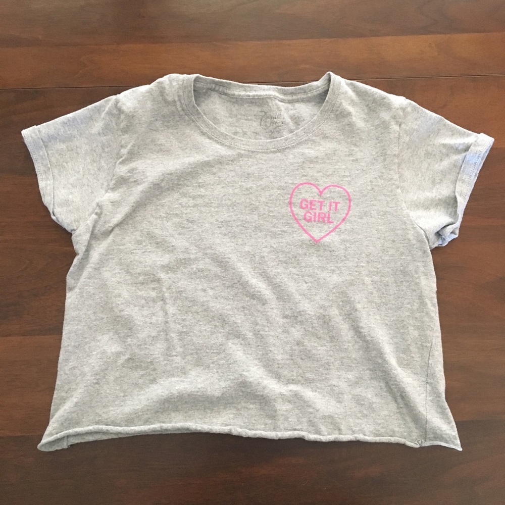 “Get It Girl” Cropped Tee
